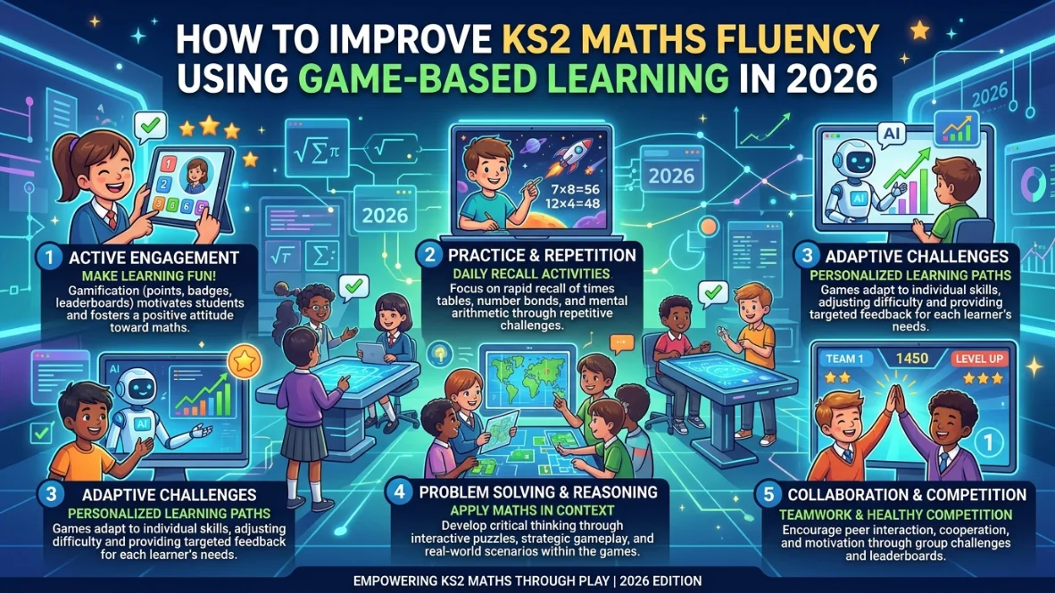 How to Improve KS2 Maths Fluency Using Game-Based Learning in 2026